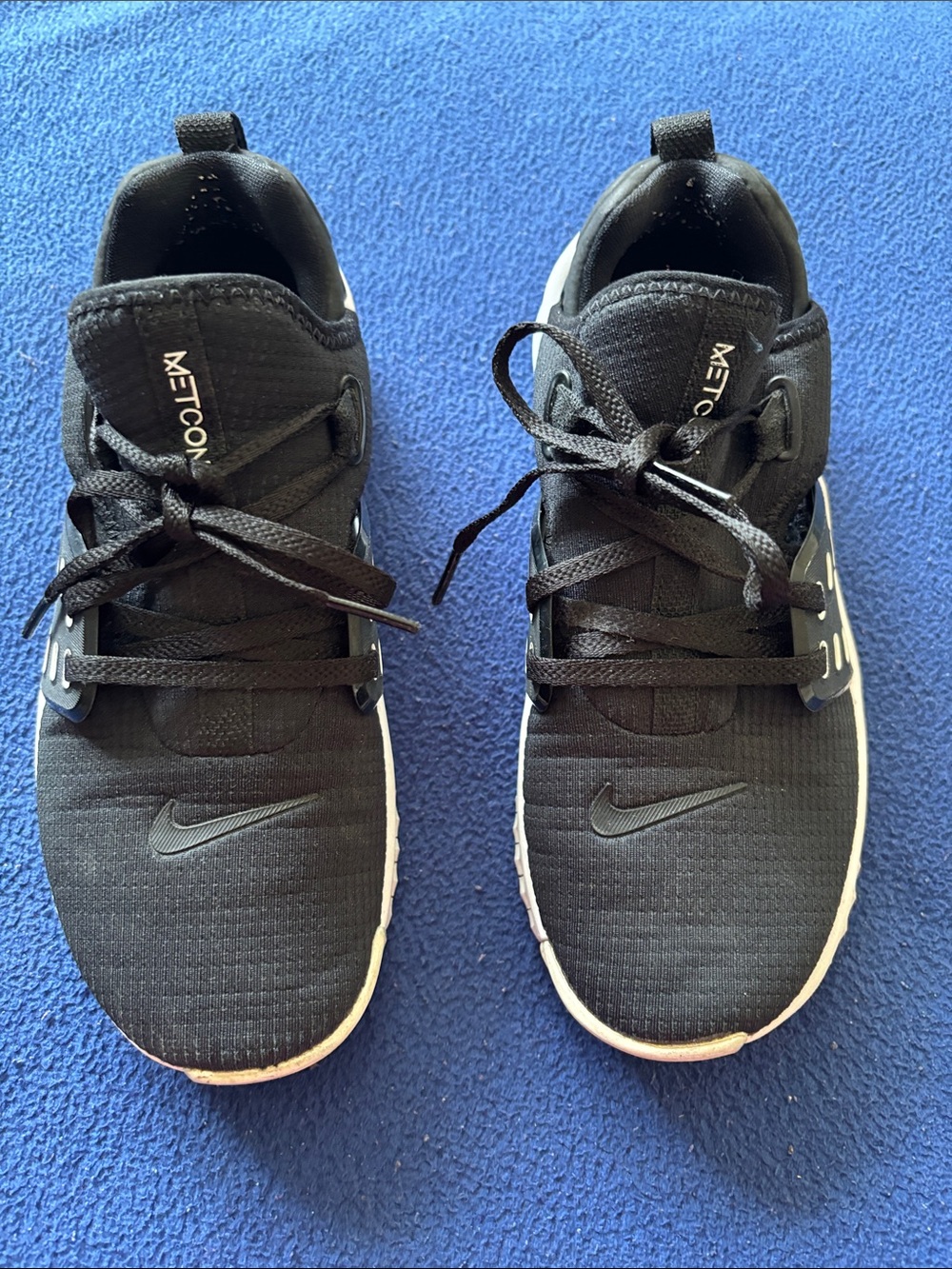 Nike Women’s Black & White Metcon Training Sneakers